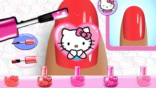 Hello Kitty Nail Salon 💅 Learn Design Colorful Nail For kids. screenshot 5