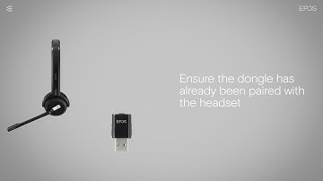 How to switch between the IMPACT 5000 base station and DECT dongle