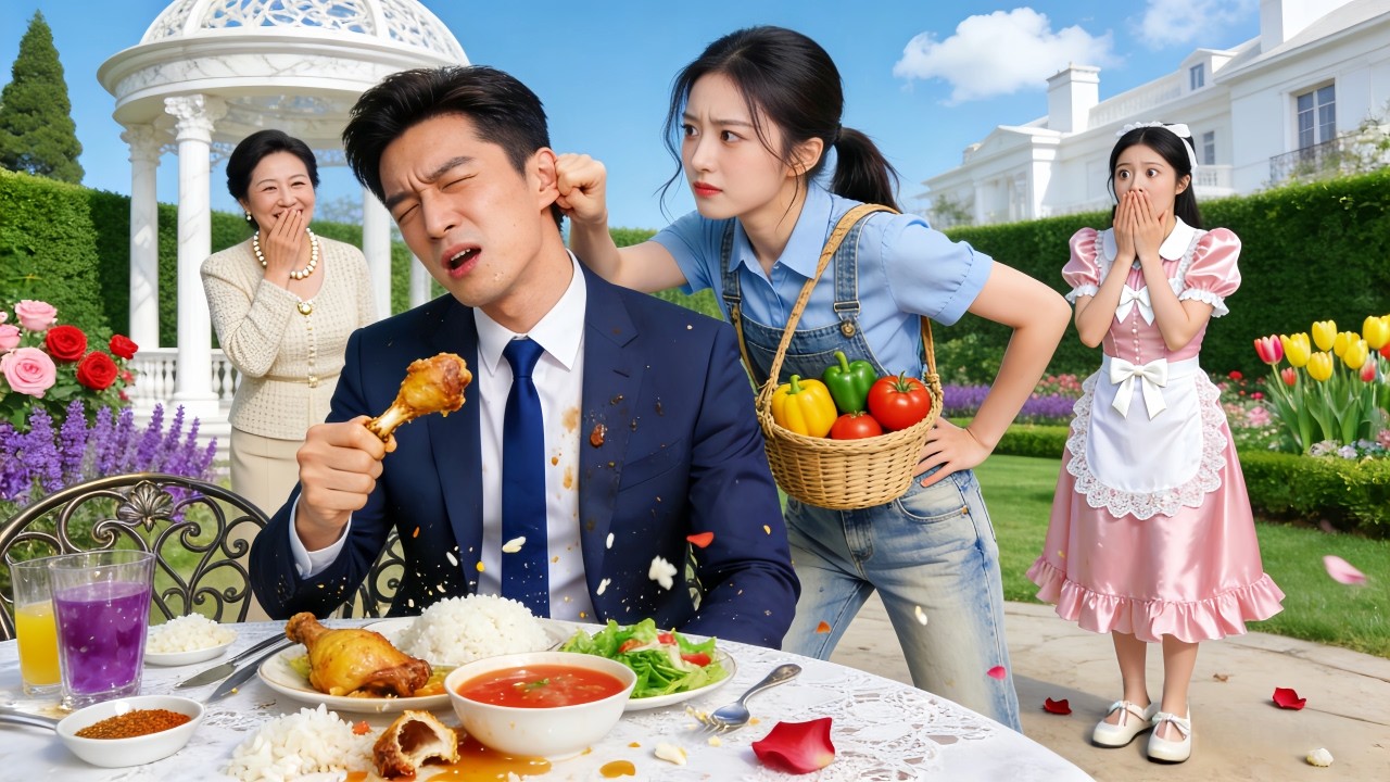 Ninguém ousava punir o CEO gastador... até que a caipira lhe puxou a orelha. 😳💕 Veio o amor!