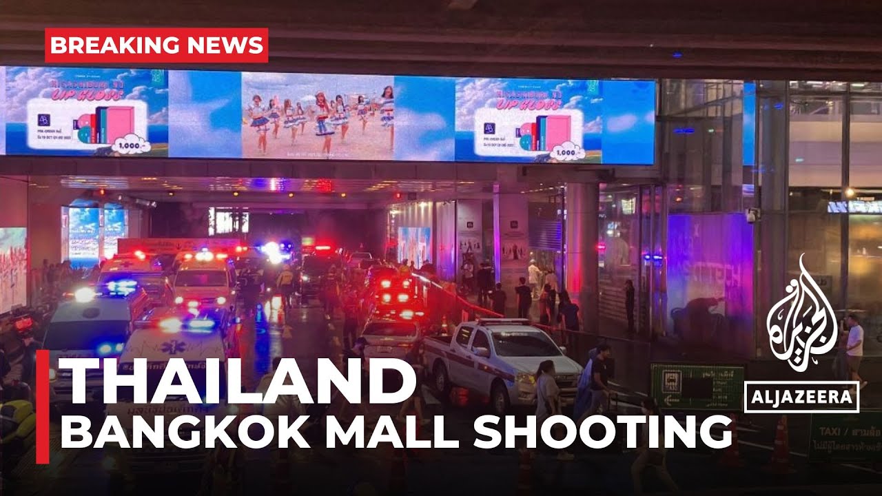 Thailand: Three killed in Bangkok mall shooting - YouTube