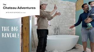 From near Ruin to Luxury: Our Château Bathroom Suite Reveal
