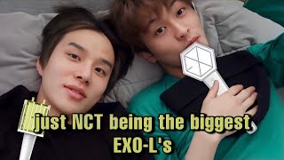 just NCT being the biggest EXOLs