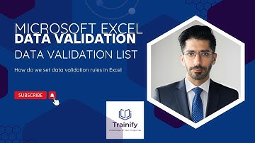 Data Validation in Excel