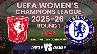 Twente vs Chelsea Live Scores | 2025-26 UEFA Women’s Champions League Round 1
