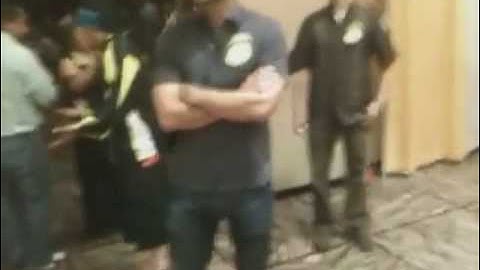 Activists at Netroots Nation check ID at the door