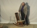 Antique Mission Oak Sewing Rocker Antique Mission Oak Sewing Rocker