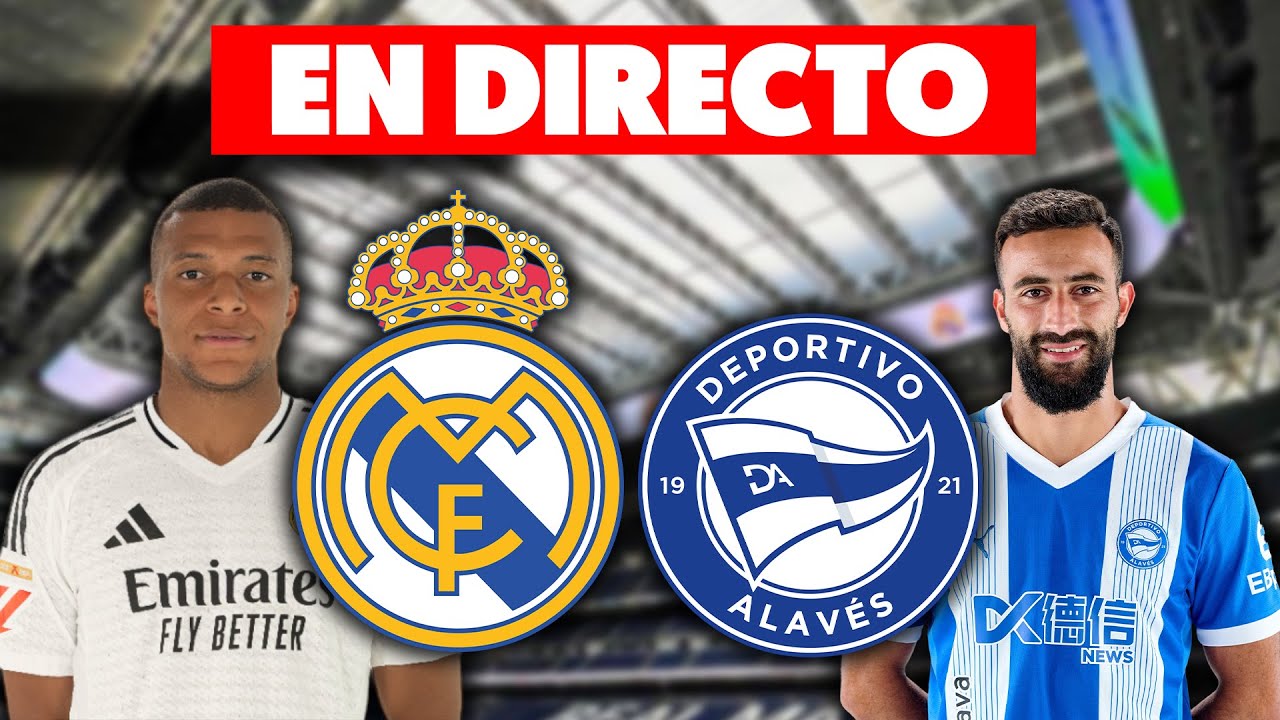 🔴REAL MADRID vs ALAVÉS · EN DIRECTO LALIGA JORNADA 7 · EN VIVO HINCHA ...