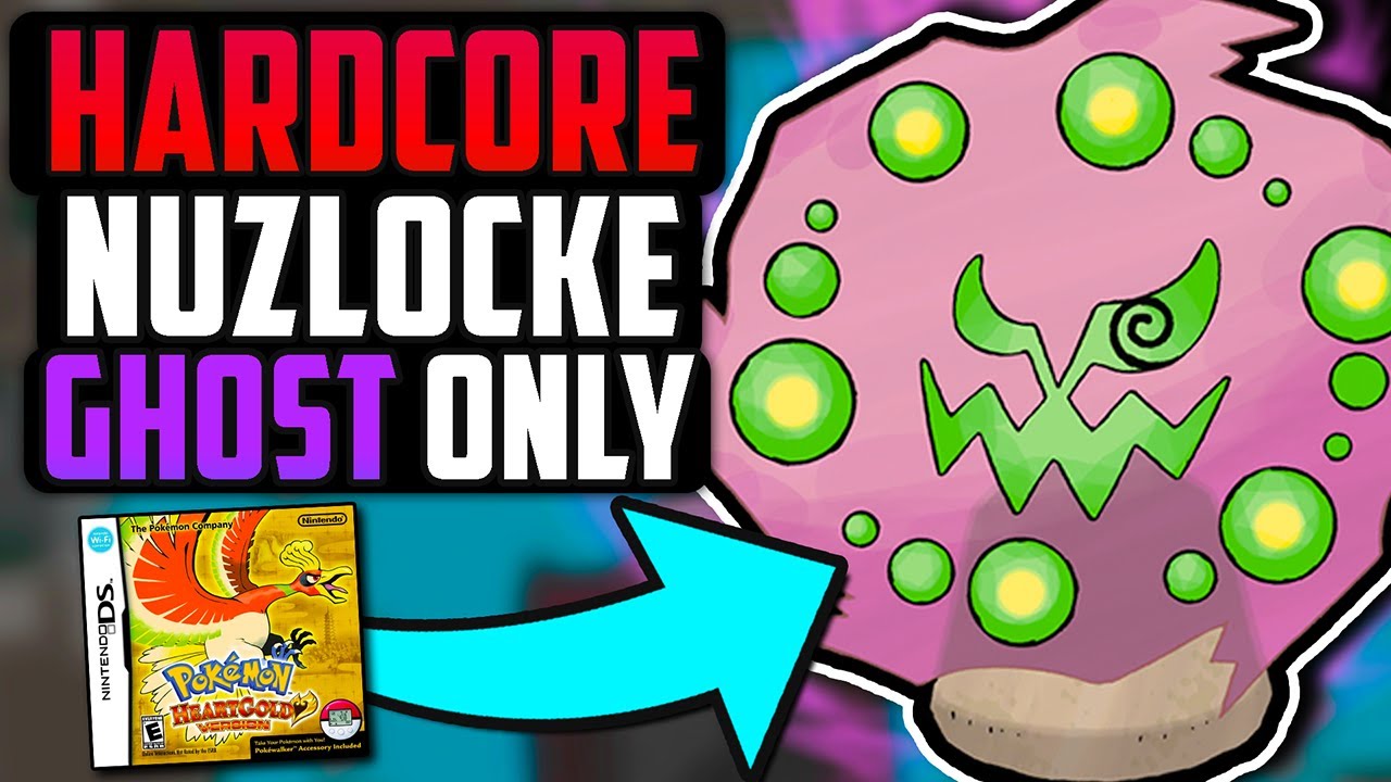 CAN I BEAT A POKÉMON HEARTGOLD HARDCORE NUZLOCKE WITH ONLY GHOST TYPES!?