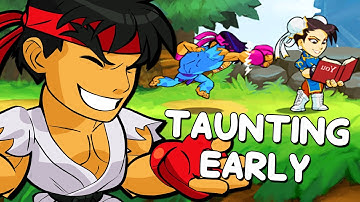 When a toxic player taunts too early