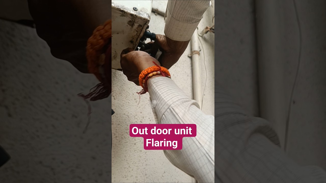 Ac Flaring|ac service|ac repair #shortsfeed #sho#viral#acrepairing #diy#ac #tech