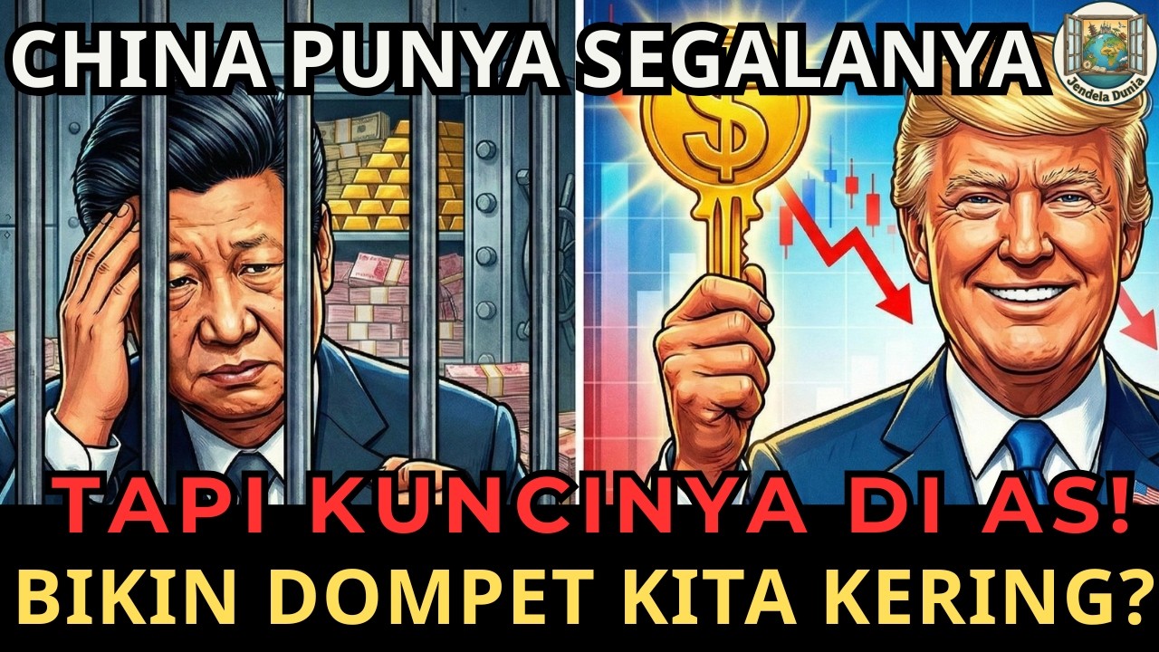 Dolar Itu Kunci Dunia? Kenapa China Bisa Kepepet Padahal Punya Emas & Triliunan Dolar?