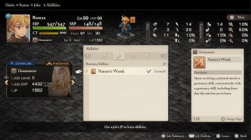 FINAL FANTASY TACTICS - Geomancer stat growth and guide