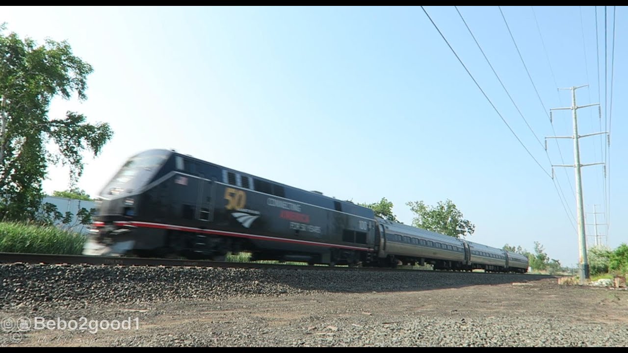 Amtrak "Midnight Blue" 50th Anniversary P42DC 