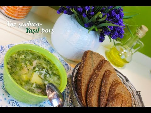 Video: Qeyri-adi Bir Yaşıl Borsch Bişirmək