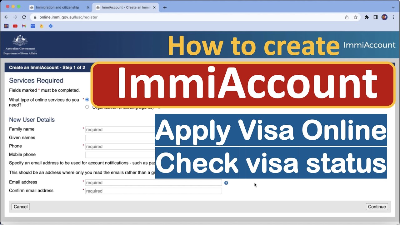 australian tourist visa immiaccount