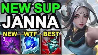 Wild Rift China Janna Sup - Handcam - Sup Carry Build Runes - Calligraphia Janna Wild Rift Skin