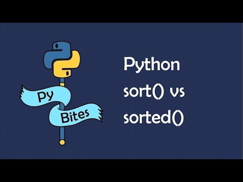 Differences Between sorted() and sort() in Python