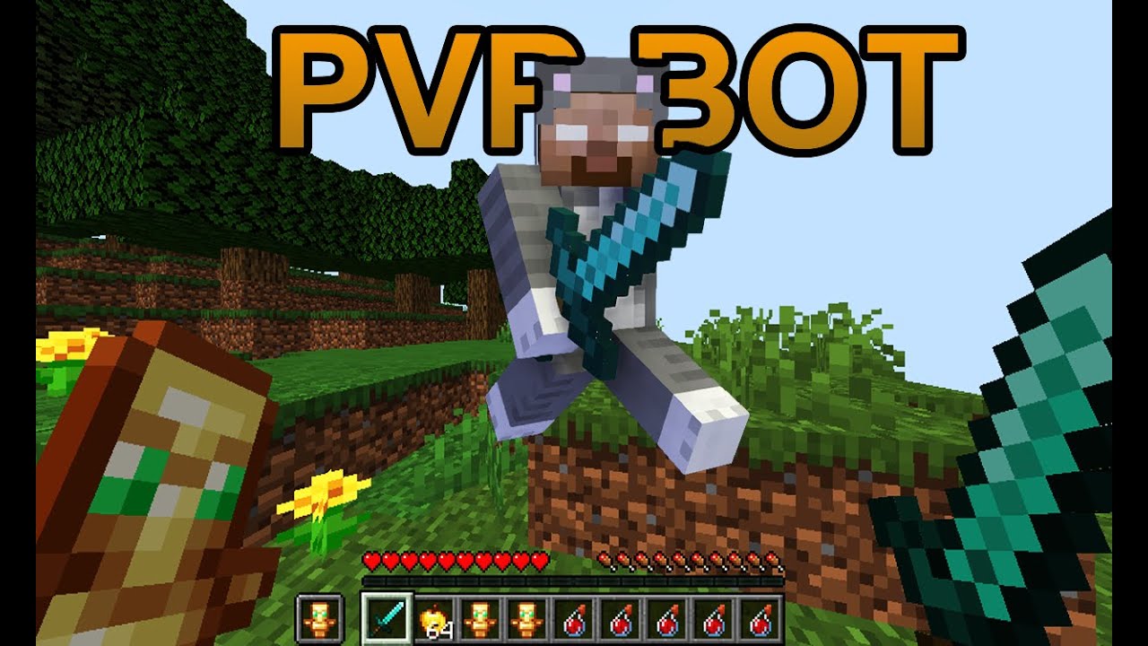 BEST MINECRAFT PVP PRACTICE BOT! | Minecraft PVP Practice Bot - YouTube