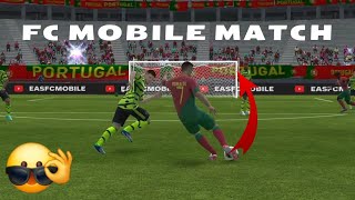 FC Mobile match - draw 2-2 - Ronaldo scored! #ronaldo #fcmobile #portugal