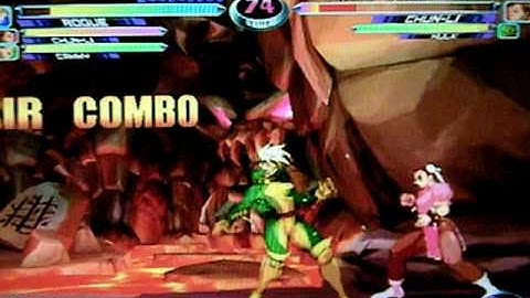 Marvel vs. Capcom 2 Arcade Mode Playthrough(Cammy, Rogue, Chun-li)pt.1/3