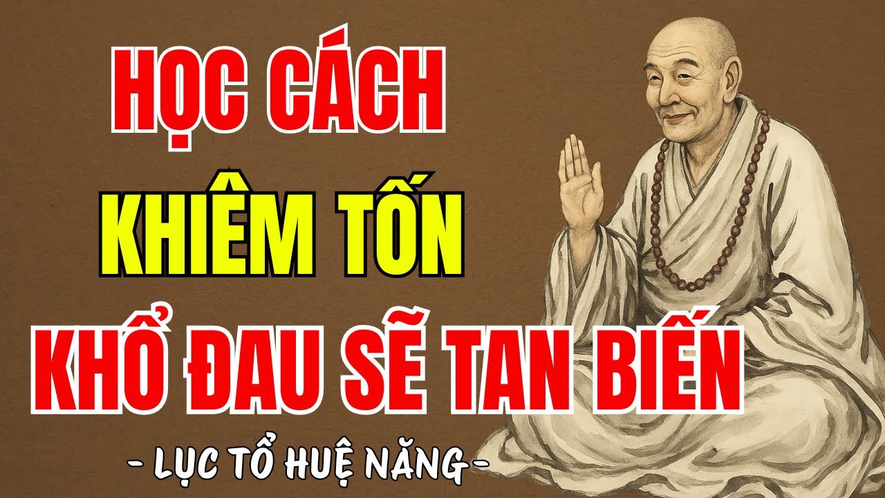 LỤC TỔ HUỆ NĂNG - Học cách sống kiêm tốn, lấy đủ làm vui, đời người khổ đau sẽ tan biến, rất hay