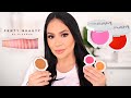 NEW FENTY BEAUTY CREAM BLUSH & CREAM BRONZERS - REVIEW + SWATCHES (ALL SHADES) | ROSITAAPPLEBUM 2020