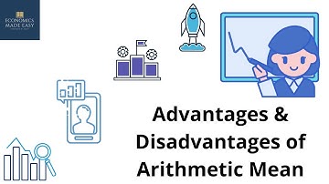 Advantages of arithmetic mean || Disadvantages of Arithmetic Mean || Explained in English eme EME