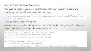 How to Mention 2 Users in a Discord Bot Message with Discord.js
