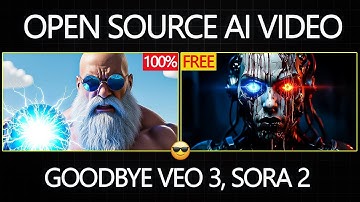 100% GRATIS AI BEATS VEO 3, SORA 2: maak GRATIS onbeperkt AI-video