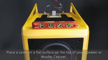 Wilson Audio Service Tutorial: How To Level Your Wilson Audio Loudspeaker