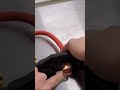 Crimping Battery Lugs #Crimpingtool #BatteryLug #wire #wiring
