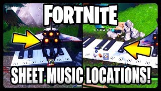 "Play the Sheet Music on the pianos near Pleasant Park and Lonely Lodge" Guide (Fortnite Season 7)