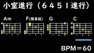 【超初心者】ゆっくり小室進行 ギター練習用 メトロノーム BPM 60【毎日5分】