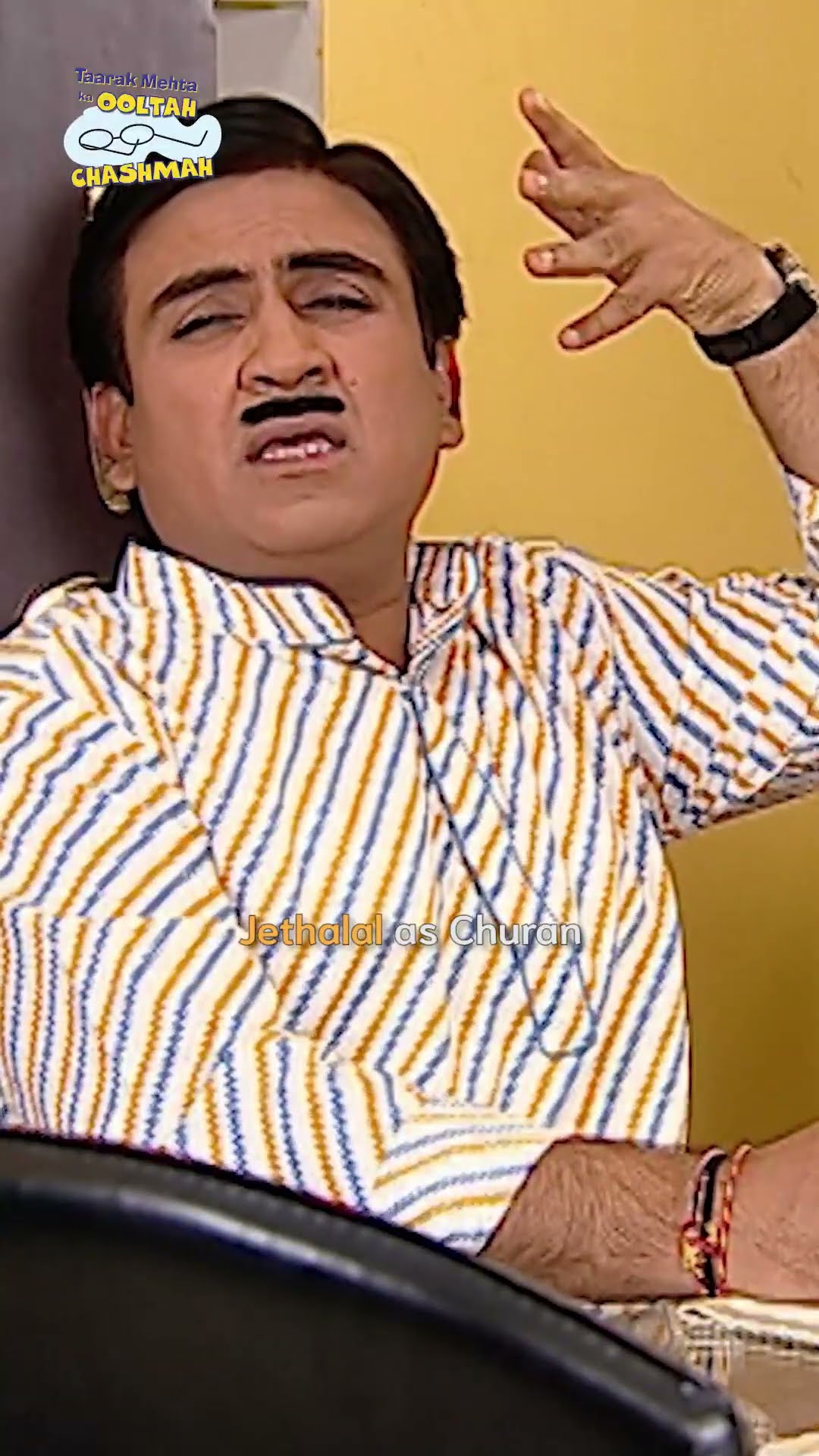 Jethalal as Churan  #tmkoc #comedy #relatable #shorts #comedyvideo #funny #trendingshorts