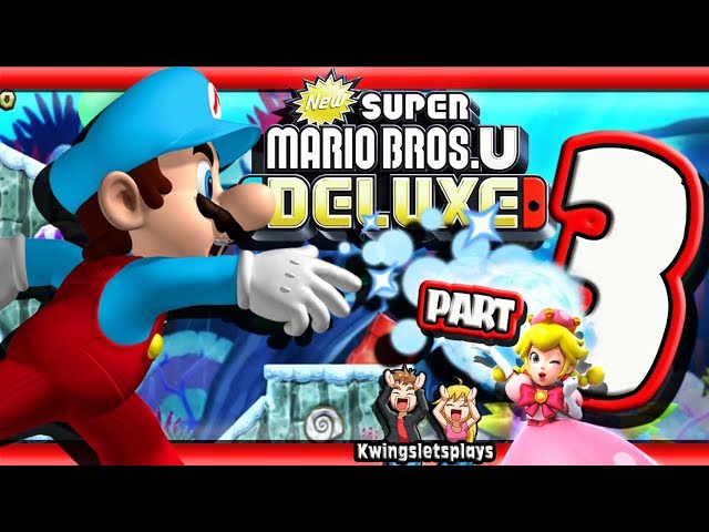 New Super Mario Bros. U Deluxe World 3 Sparkling Waters (Switch