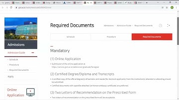 How to Apply for GIST | BS,MS,PHD | Fully Funded Scholarship