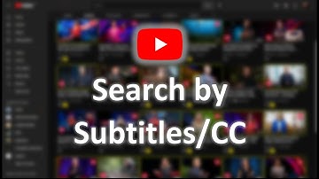 Search by Subtitles/CC for Youtube™ (Chrome Extension)