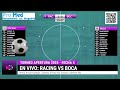 🔴RACING vs BOCA JRS | TORNEO APERTURA | EN VIVO