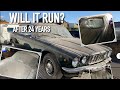 BARN FIND | FIRST START IN 24 YEARS | 1978 Jaguar XJ6