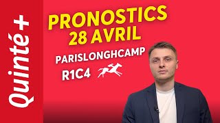 PRONOSTICS QUINTÉ+ DU 28 AVRIL À PARISLONGCHAMP : KENDLY GENTIMENT À L'ARRIVÉE