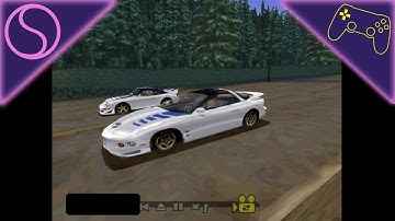 Need For Speed: High Stakes (PS1) - Firebird vs 911, Camaro vs Skyline, Falcon vs Diablo, HSV vs 550