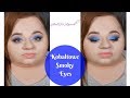 Kobaltowe Smoky Eyes