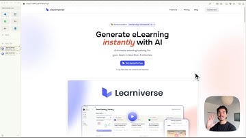 Create eLearning in minutes with Learniverse!