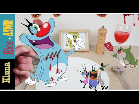 Kluna Tik eating OGGY vs Cockroaches !!! Kluna Tik Style 2020 #1| Cooking ASMR eating sounds no talk