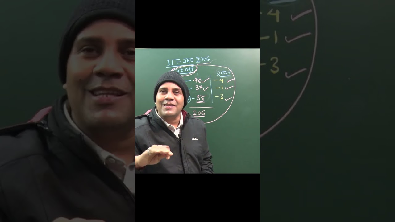 EPIC EXAMPLE of IIT-JEE advanced 2006 | किस्सा JEE 2006 का | Amresh choudhary Sir | 