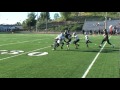 Newbury Park Steelers, #43 Jake Wood, Amazing Shoeless Run, Almost A Touchdown...!