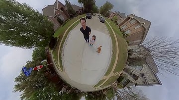 Jump World using insta360 One R