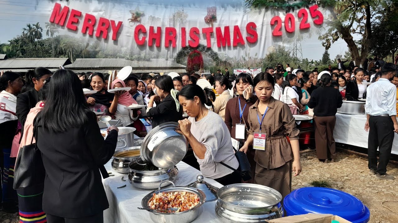 CHRISTMAS FEAST TIZIT TOWN BAPTIST CHURCH.