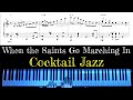 When the Saints Go Marching In - cocktail piano arrangement with sheet music by Jacob Koller