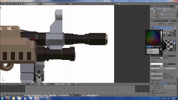 blender 2.6 lite machine gun tutorial part 7 of 7 (with voice) (1080p)